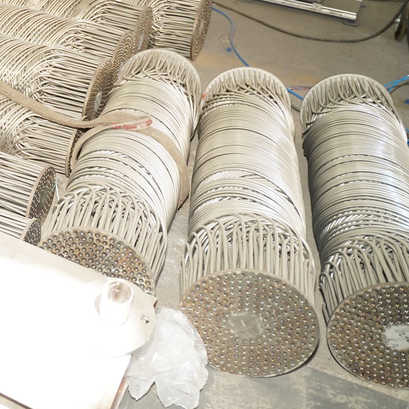 Corrosion Resistant Spiral Wound Tube Heat Exchanger
